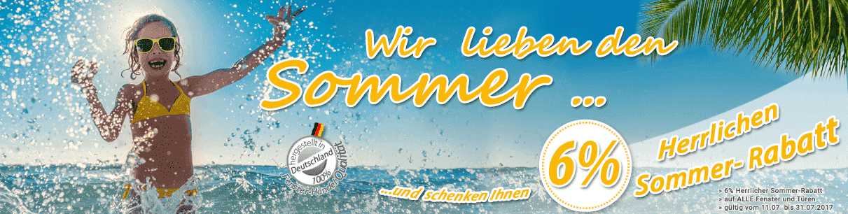 Rabatt für Kunststofffenster