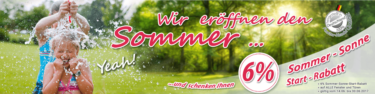 Rabatt für Kunststofffenster