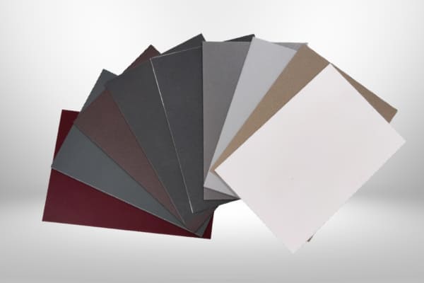 Übersicht über die möglichen Farben von Alu Haustüren