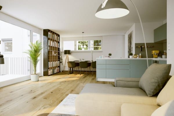 Helles Wohnzimmer zum wohlfühlen