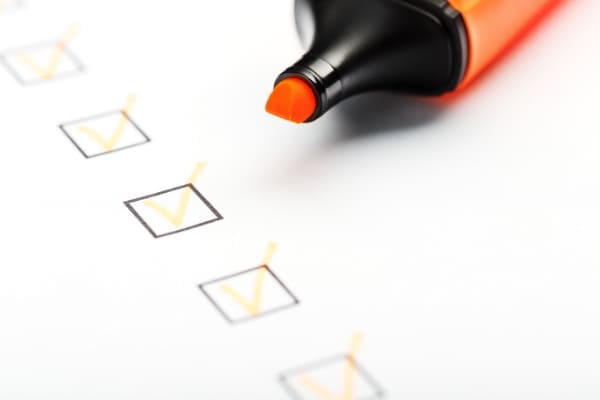 Checkliste für weitere Konfigurationen neben Schallschutz Checkliste für weitere Konfigurationen neben Schallschutz