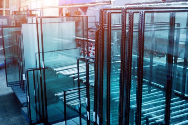 Glasscheiben bringen eine große Wärmeverlustfläche.