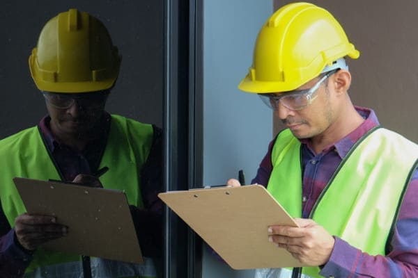 Sachverständiger der BAFA prüft Förderung.