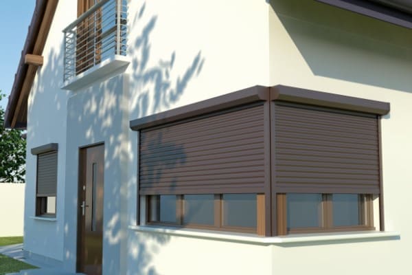 Reflexa Conturo Fenster Rollladen in eckiger Ausführung