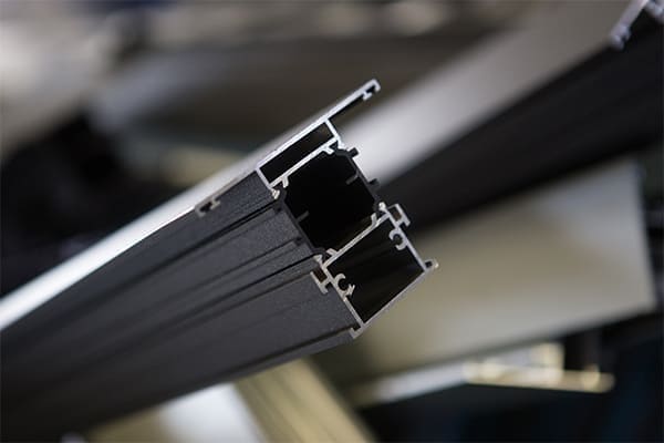 3-flügelige Fenster aus Aluminium