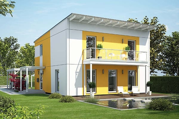 Weiße Fenster passend zu jeder Fassade