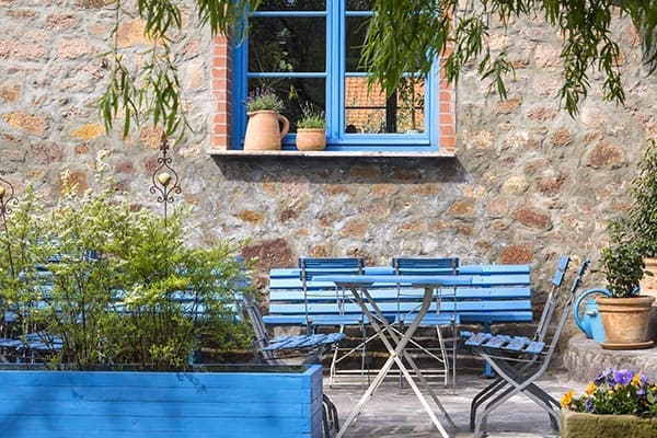 Sprossen für das Gartenhaus Fenster