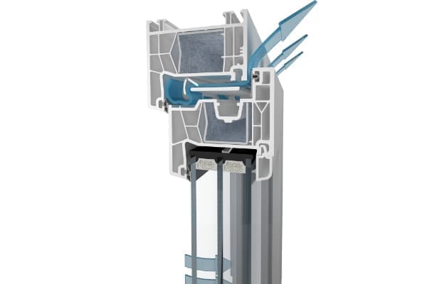 Fensterfalzlüfter für Fenster mit Dreifachverglasung