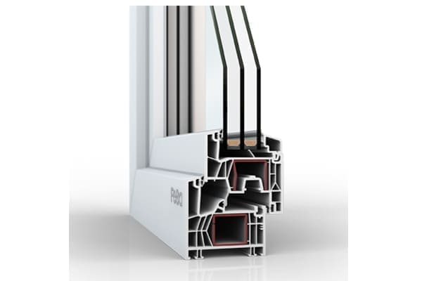 Querschnitt NovoLife+ von FensterHandel.de Querschnitt NovoLife+ von FensterHandel.de