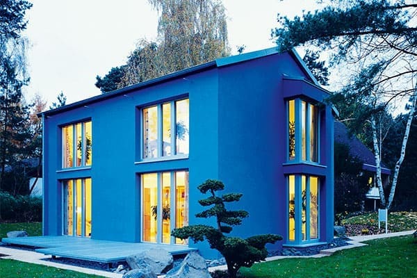 blaues Haus blaues Haus