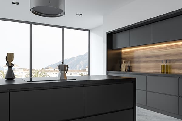 Fenster außen Grau und innen Weiß