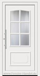 Schüco Haustüre ADS75, Modell AL 320 weiß 