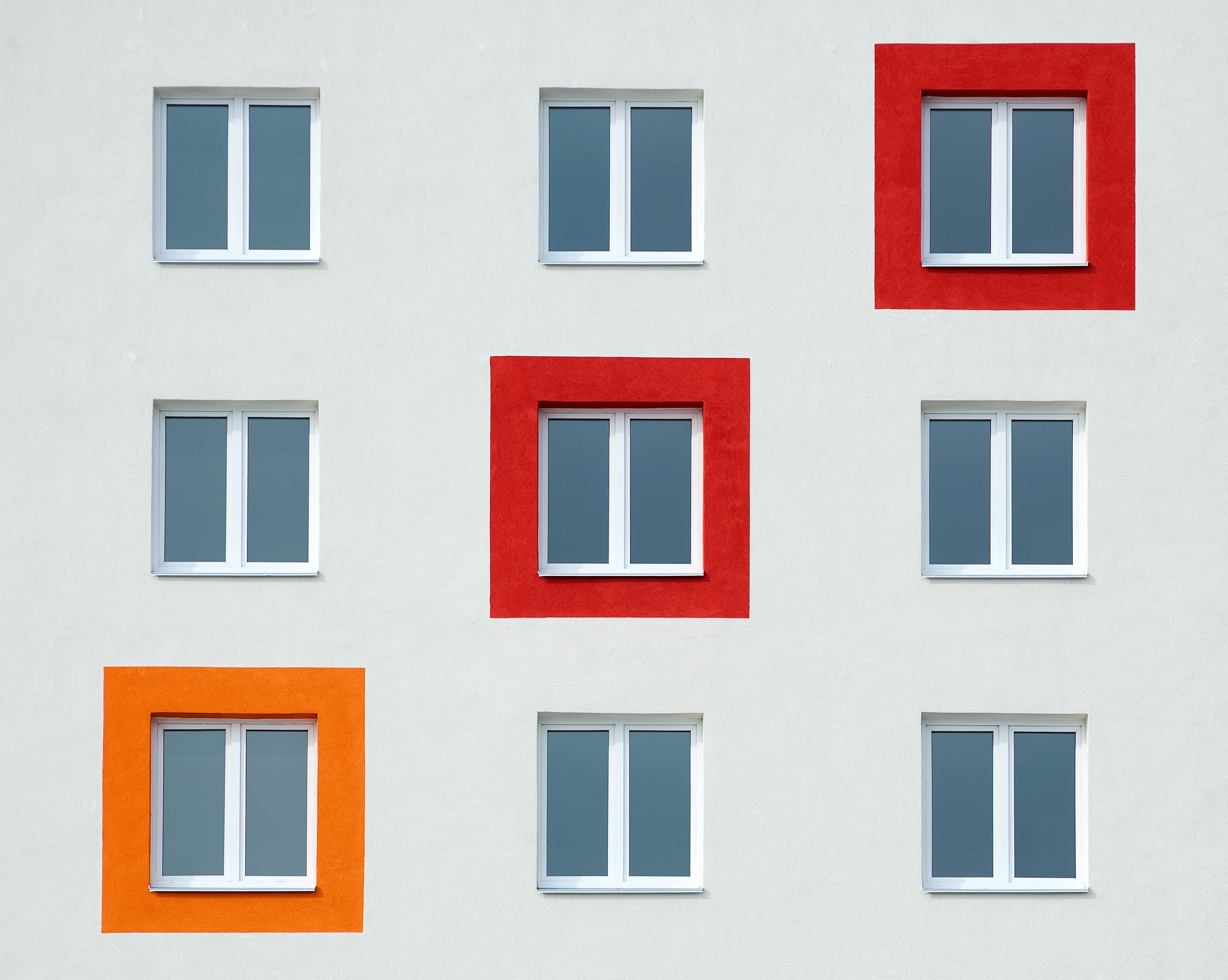 Fenster 100x100cm in verschiedenen Öffnungsarten