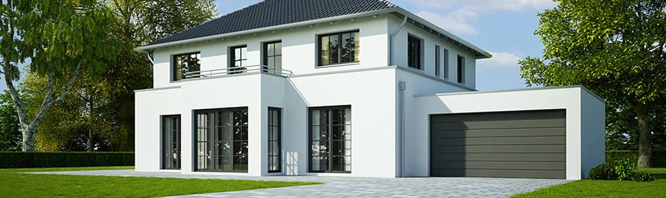 Haus mit Garage